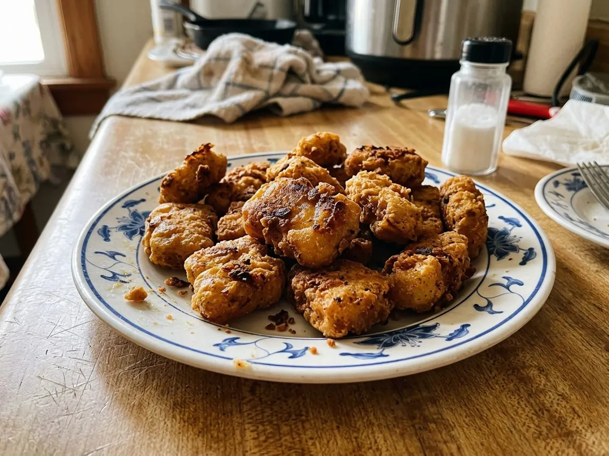 Air Fryer Catfish Nuggets