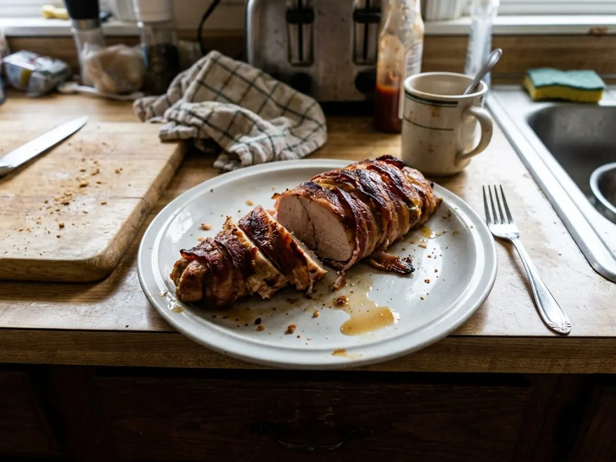 Bacon-Wrapped Turkey Tenderloin