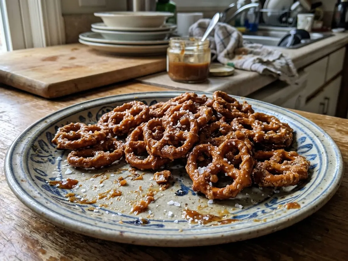 Butter Toffee Pretzels