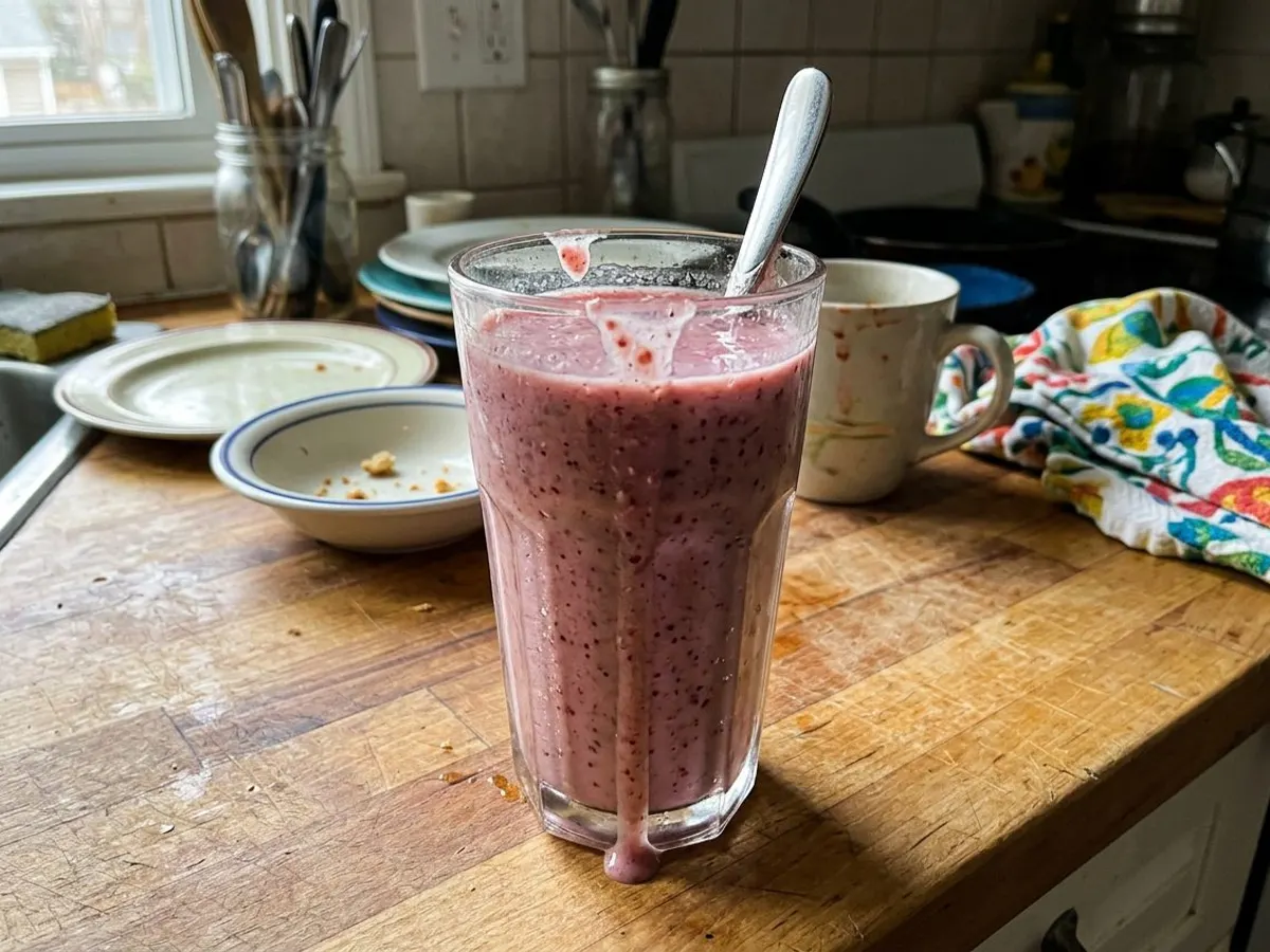 Cranberry Banana Smoothie