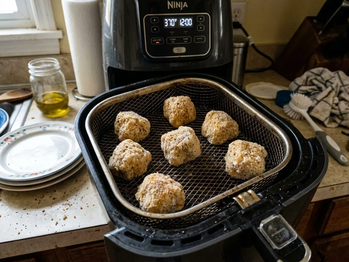 Frozen Arancini in the Air Fryer