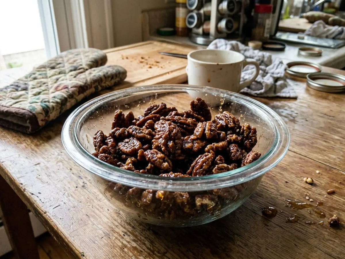 Honey-Roasted Pecans