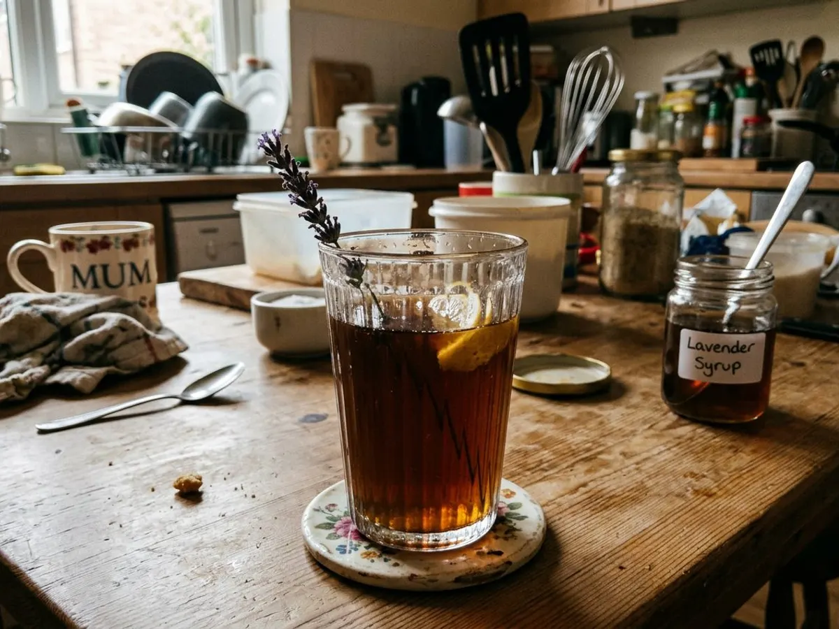 Lavender Syrup Cocktail