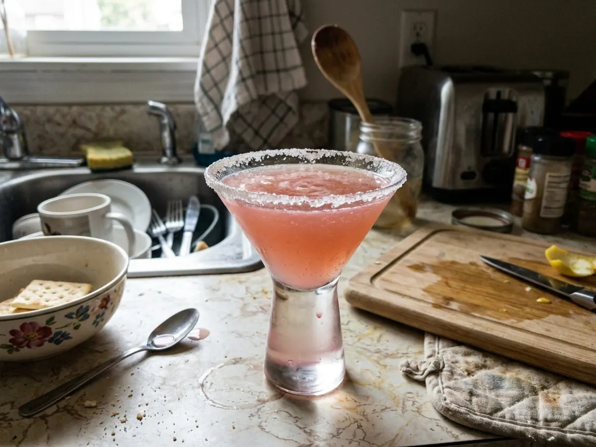 Pink Lemon Drop Martini