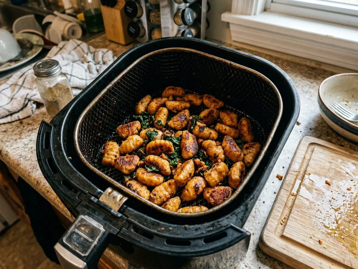 Trader Joe's Sweet Potato Gnocchi in the Air Fryer